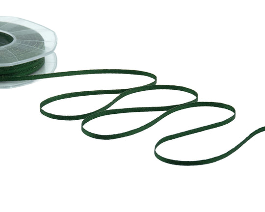 doppio raso lamè 3 mm verde inglese