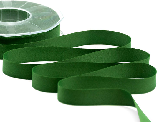 raso seta 15 mm verde inglese