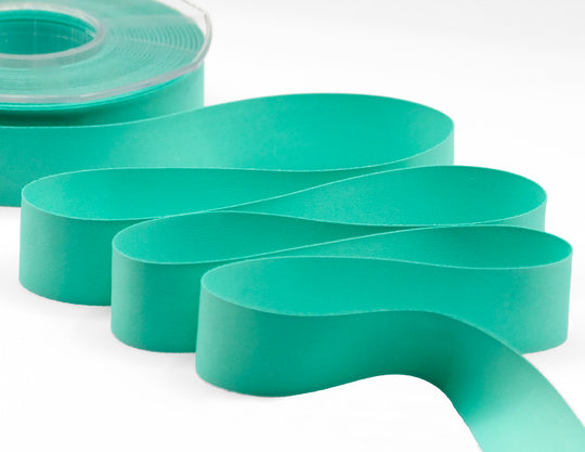 raso seta 25 mm verde acqua marina