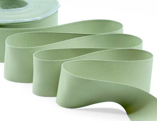 raso seta 40 mm verde salvia