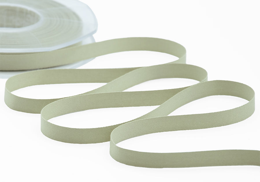 cotone biologico 10 mm verde salvia