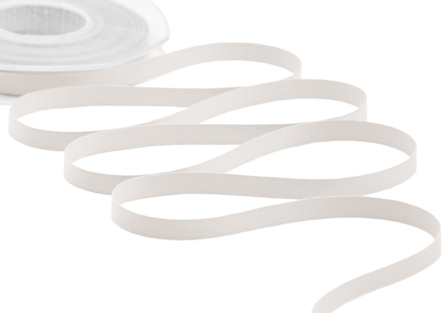 cotone biologico 10 mm bianco naturale