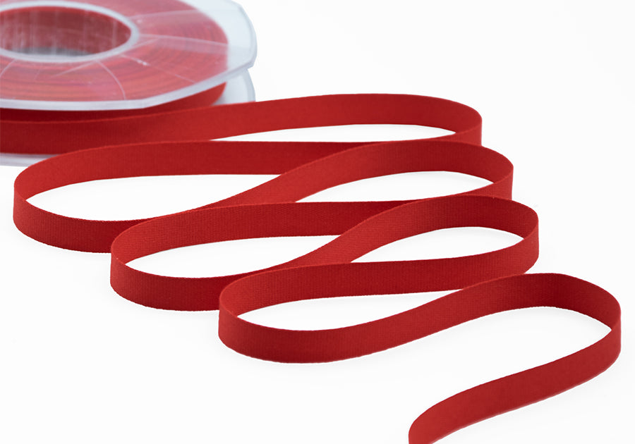 cotone biologico 10 mm rosso