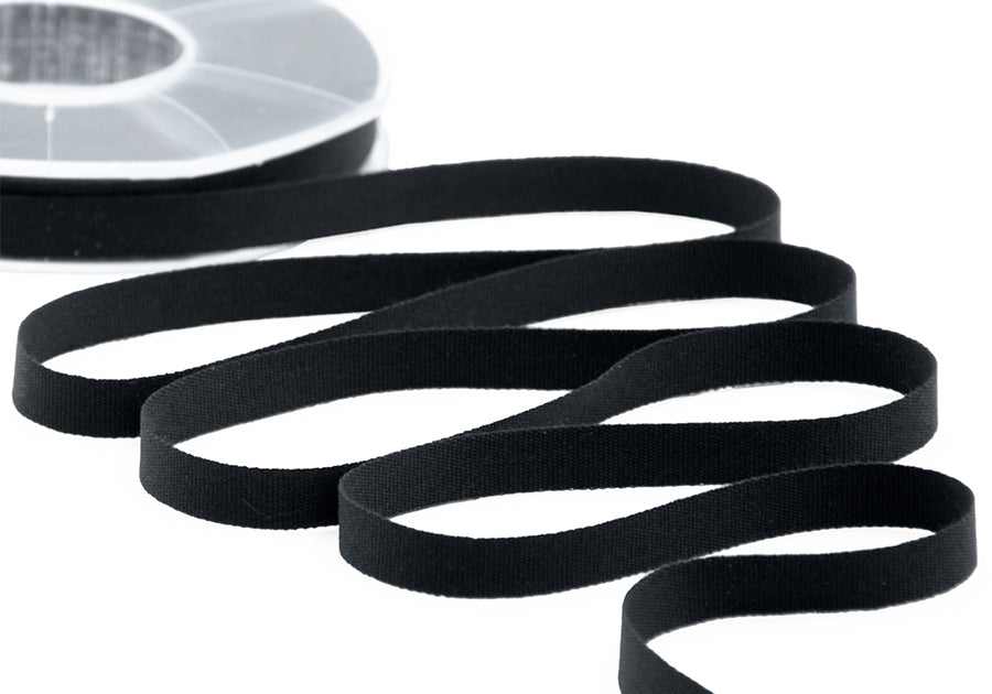 cotone biologico 10 mm nero