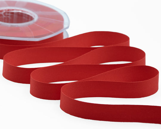 cotone biologico 15 mm rosso