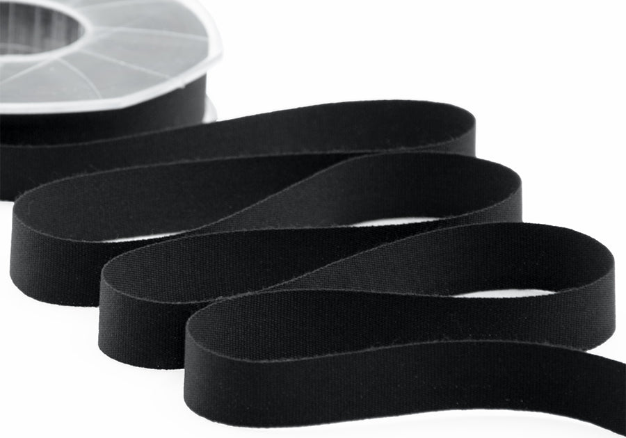 cotone biologico 15 mm nero