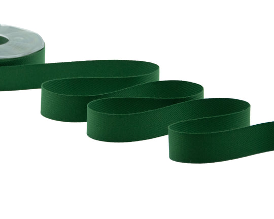 spigato cotone 25 mm verde inglese