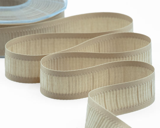 Plisse 25 mm Beige
