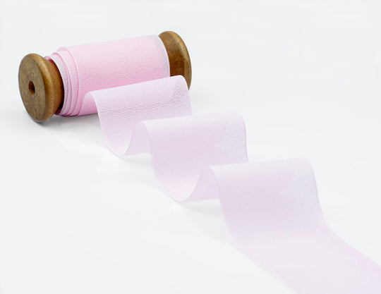 crepe effetto seta 48 mm rosa baby