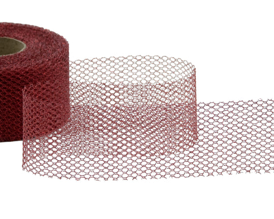 retina lurex 50 mm rosso