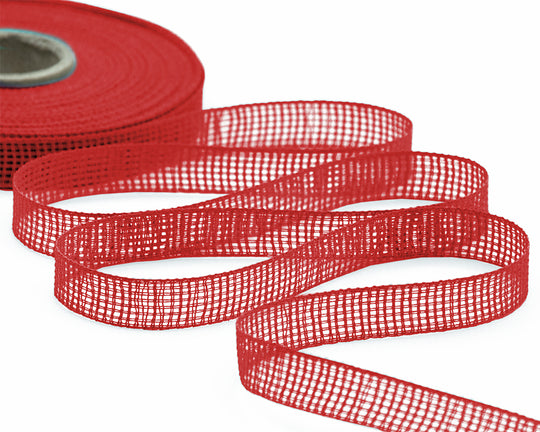 garza di carta 15 mm rosso