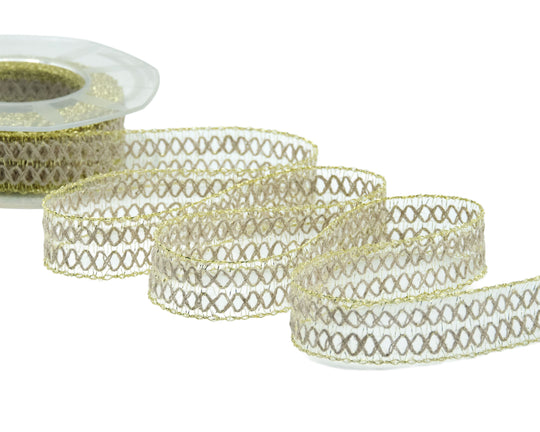 Rete Lino 25 mm Oro