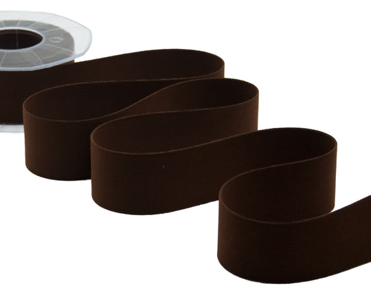velluto doppio 40 mm marrone