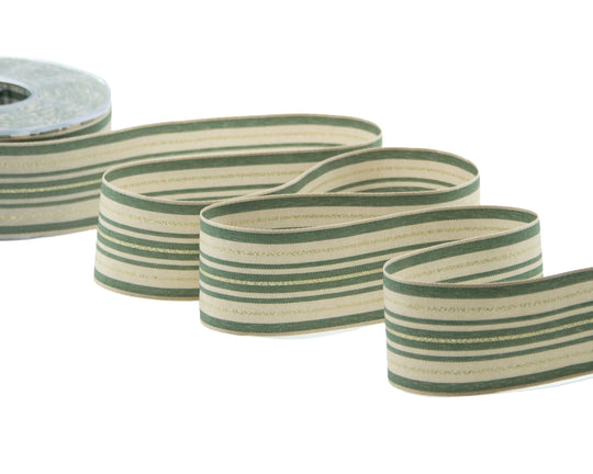 stripe rigato 40 mm verde inglese