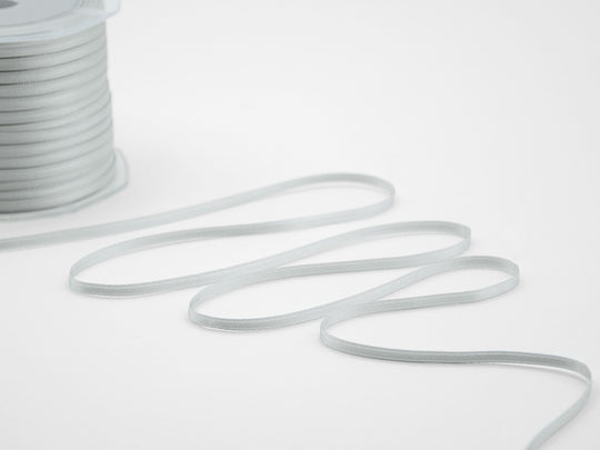 doppio raso 3 mm grigio perla