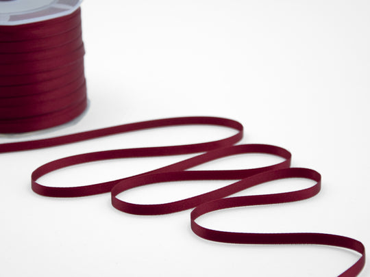 doppio raso 6 mm bordeaux
