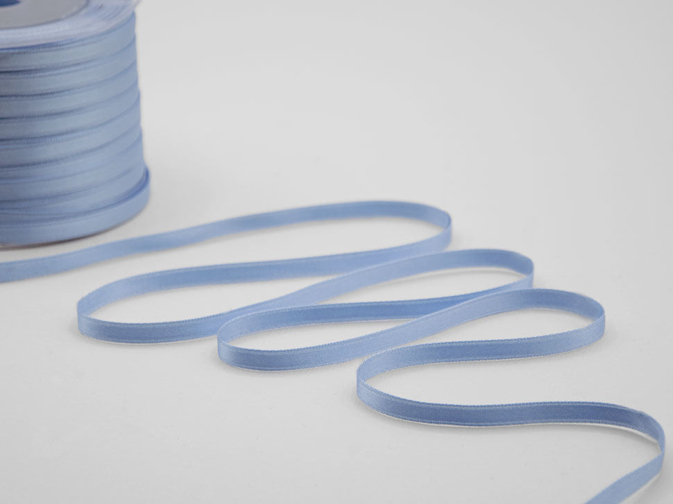 Double Satin 6mm Light Blue Furlanis Double Satin 6mm Light Blue Furlanis