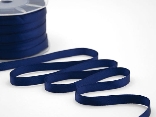 doppio raso 10 mm blu scuro