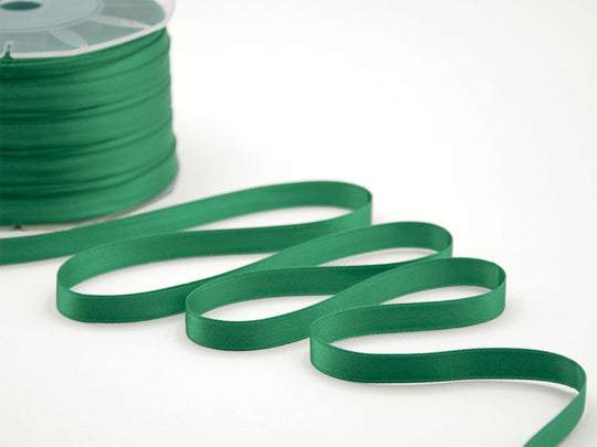 doppio raso 10 mm verde smeraldo