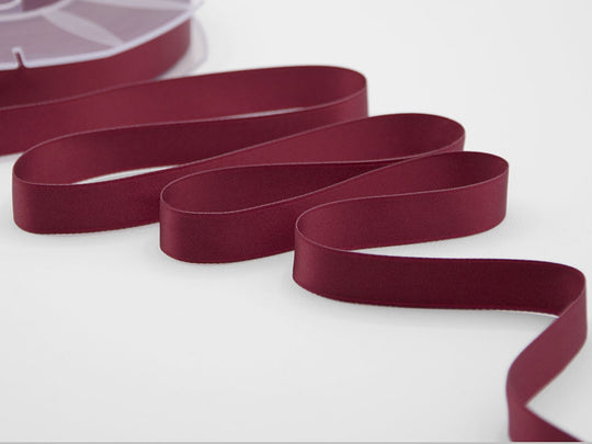 doppio raso 16 mm bordeaux
