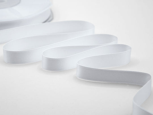 doppio raso 16 mm bianco ottico