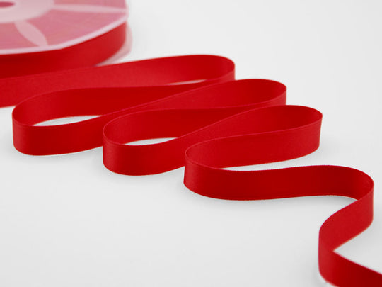 doppio raso 16 mm rosso
