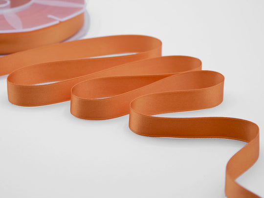 doppio raso 16 mm arancio scuro