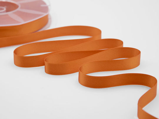 doppio raso 16 mm arancio scuro
