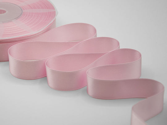 doppio raso 25 mm rosa baby