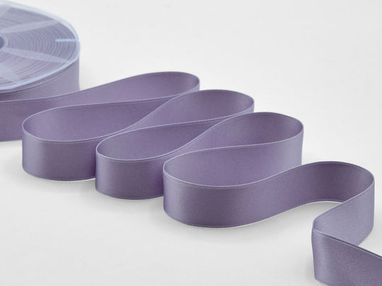 doppio raso 25 mm malva