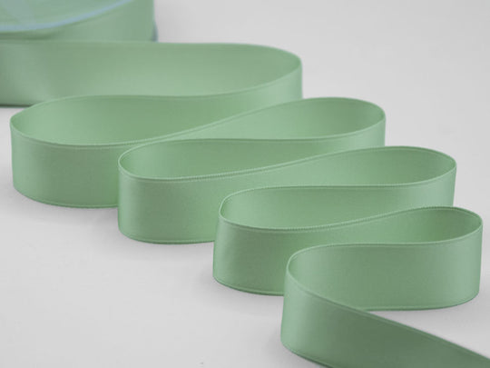 doppio raso 25 mm verde mare