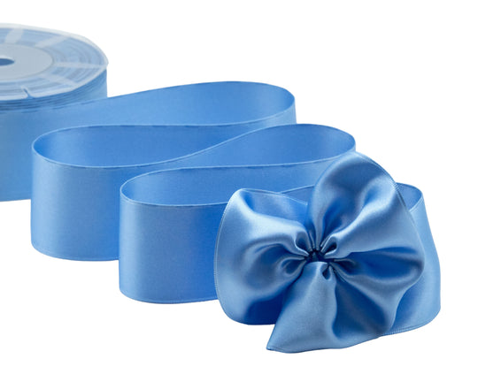 doppio raso tirante laterale 30 mm blu chiaro
