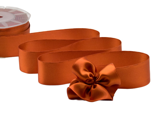doppio raso tirante laterale 30 mm arancio scuro
