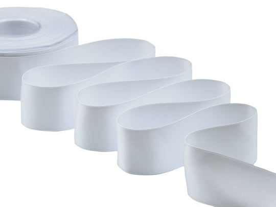 doppio raso 40 mm bianco naturale