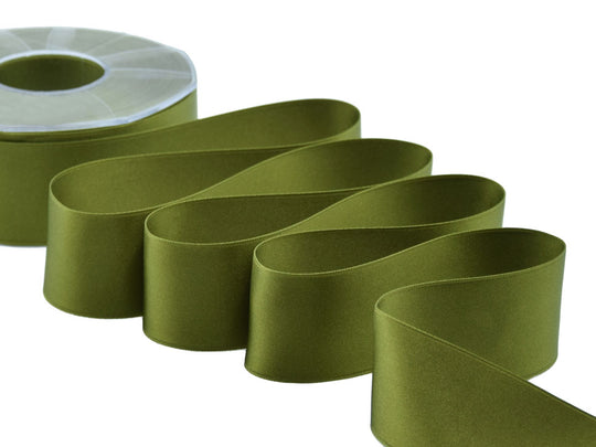 doppio raso 40 mm verde muschio