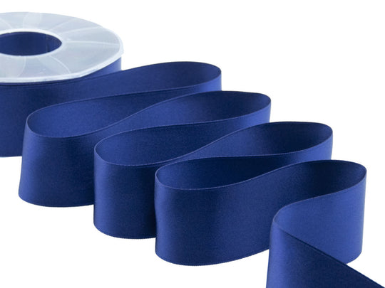 doppio raso 40 mm blu scuro