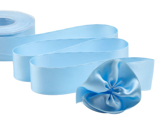 doppio raso tirante laterale 48 mm azzurro baby
