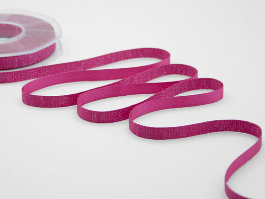 raso boutique lamè 10 mm fucsia peonia