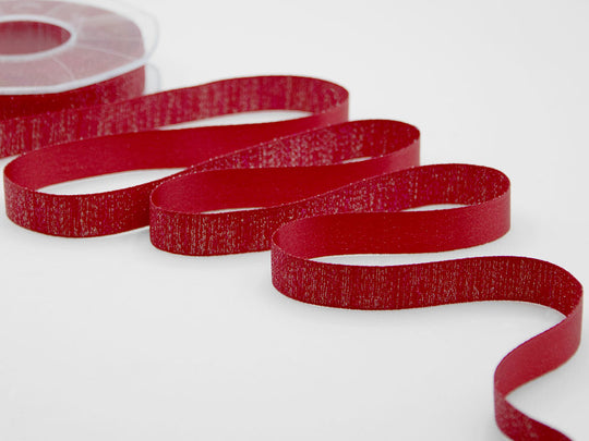 raso boutique lamè 16 mm rosso