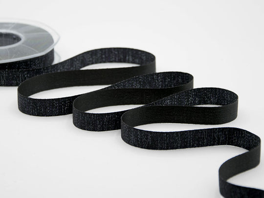 raso boutique lamè 16 mm nero