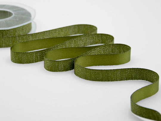 raso boutique lamè 16 mm verde muschio