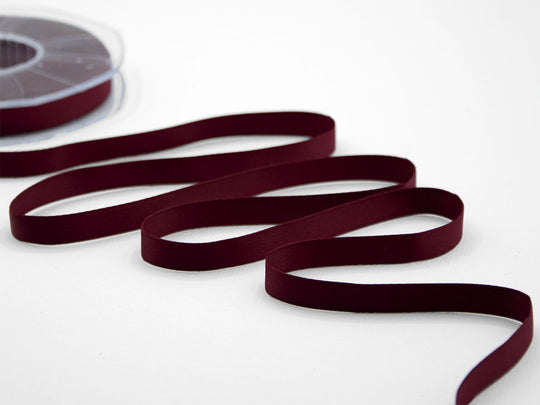 doppio raso opaco 10 mm bordeaux