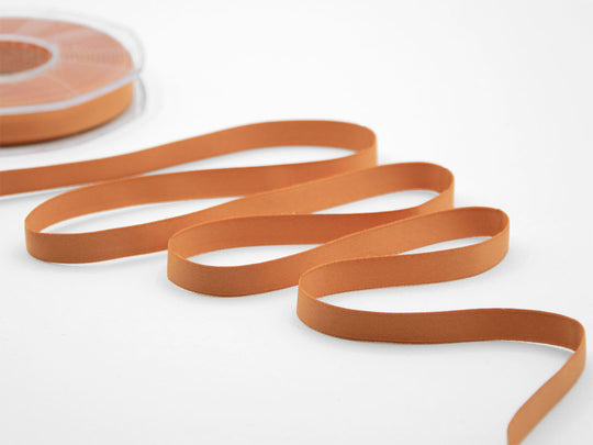 doppio raso opaco 10 mm arancio pesca