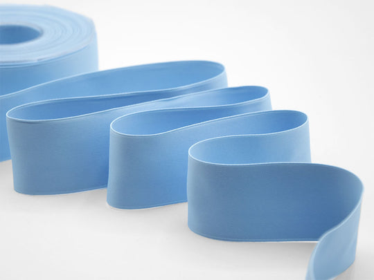 doppio raso opaco 40 mm azzurro baby