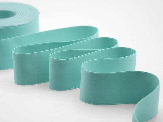 doppio raso opaco 40 mm verde acqua marina