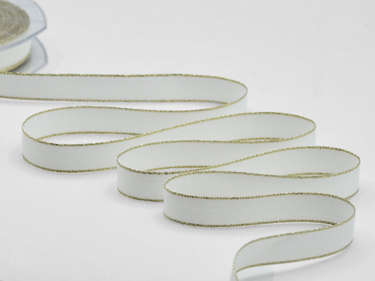 policotone bordi oro 15 mm bianco naturale