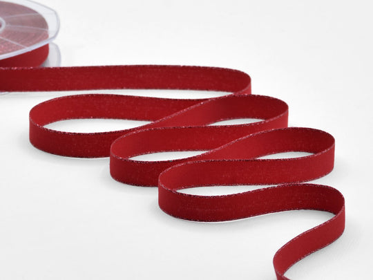 policotone bordi oro 15 mm rosso