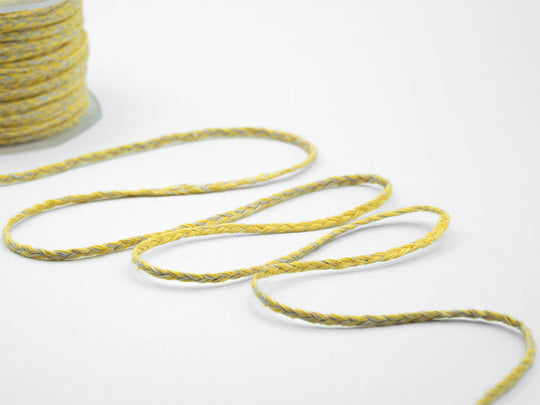 Tresse Lin 5 MM Soufre