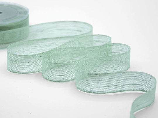 velo lino 24 mm verde mare