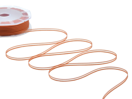 velo bordi raso 3 mm arancio pesca